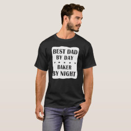 Bäcker-Vater-Überraschungs-bester Vater, T-Shirt