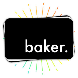 Bäcker. Visitenkarte