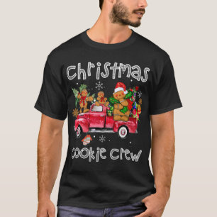 Bäcker Weihnachtsplätzchen Crew Familienbackteam T-Shirt