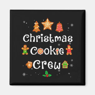 Bäcker-Weihnachtsplätzchen-Team Familienbackteam H Magnet