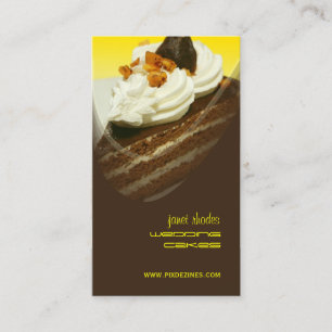 Bäckerei, Bäcker Foto-Vorlagen für Visitenkarten Visitenkarte