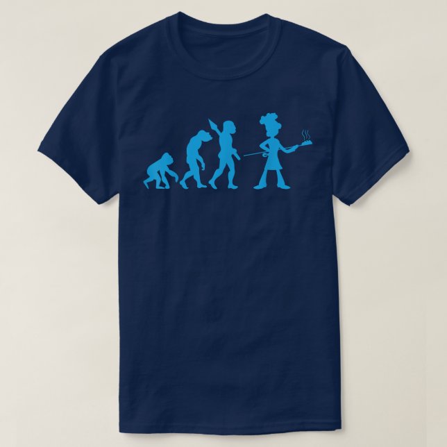 Bäckerei, Bäckerei, Backwaren Evolution 224 T-Shirt (Design vorne)