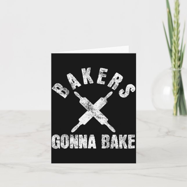 Bäckerei Backwaren Bäckerei  Karte (Vorderseite)