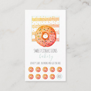 Bäckerei Baker Donut Konditorei Koch Treuekarte