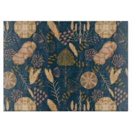 Bäckerei Bliss: Artistisches Brot und Gerste, Aqua Schneidebrett