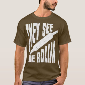 Bäckerei Brot Backrollen Bäckerei T-Shirt