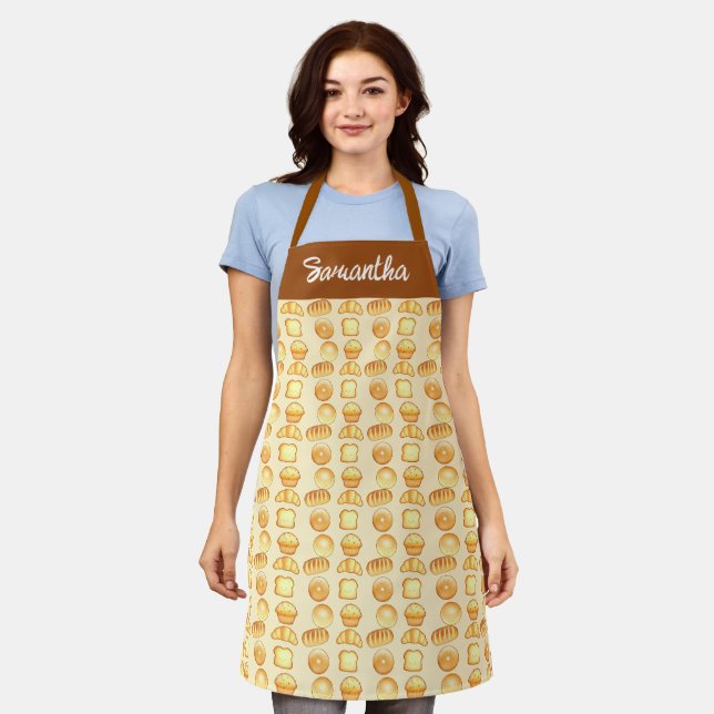 Bäckerei Brot Leckereien Schürze (Getragen)