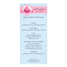 Bäckerei Business Rack Cards
