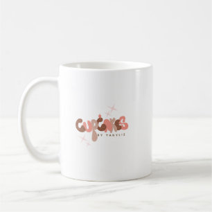 Bäckerei-Cupcake-Handschrift Geschäft Kaffeetasse