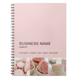 Bäckerei Cupcakes Cake Shop Business Notizblock