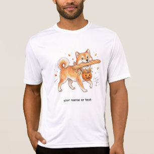 Bäckerei-Dieb Shiba Inu - Süßer Hund trägt Französ T-Shirt
