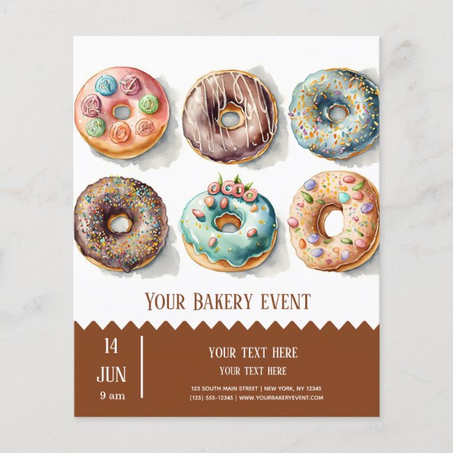 Bäckerei Flyer (Vorne)