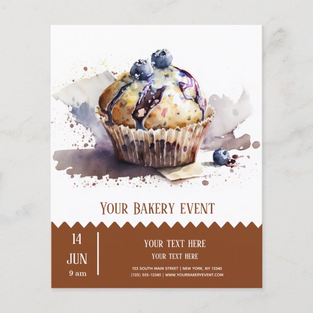 Bäckerei Flyer (Vorne)