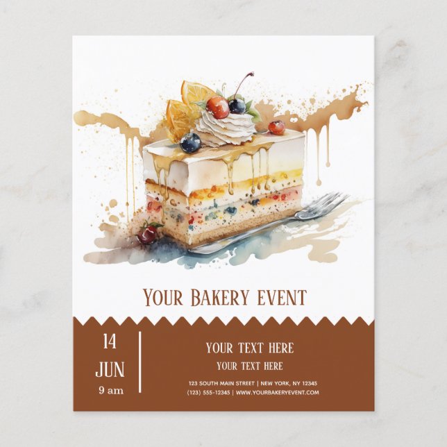 Bäckerei Flyer (Vorne)