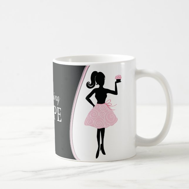 Bäckerei-fördernde Kaffee-Tasse Kaffeetasse (Rechts)