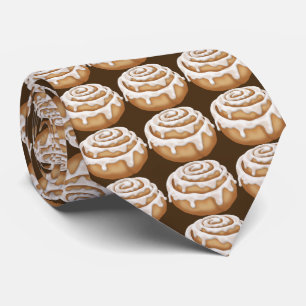 Bäckerei frisch eisgekühlte Zimtbun Krawatte