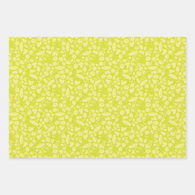 Bäckerei Geschenkpapier Set (Vorderseite)