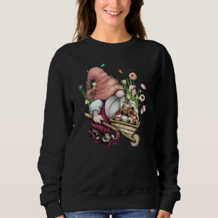 Bäckerei-Gnome Tomte Skandinavische Bäckerei-Gar Sweatshirt