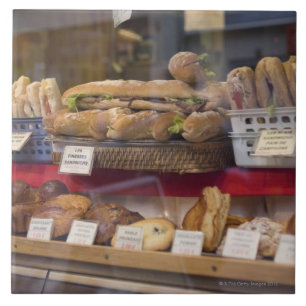 Bäckerei in Paris Fliese