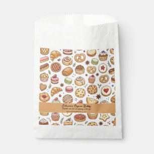 Bäckerei Kekse Torte Dessert Geschäft Danke Geschenktütchen