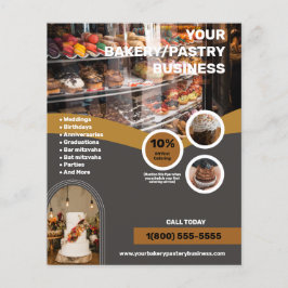 Bäckerei / Konditorei Flyer