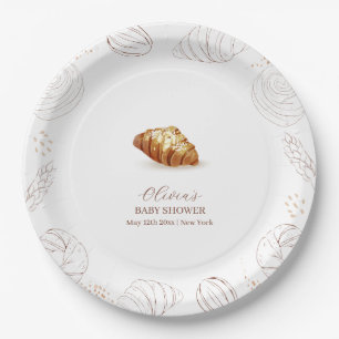 Bäckerei Konditorei in Oven Babydusche Pappteller