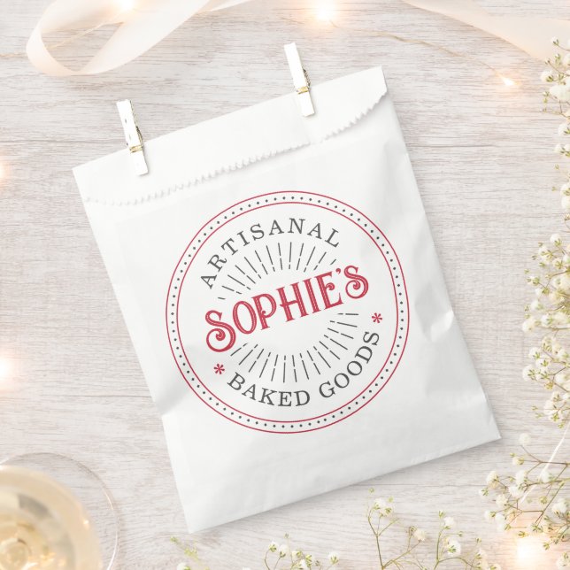 Bäckerei Konditorei Koch Catering Geschenktütchen (Ausgeschnitten)