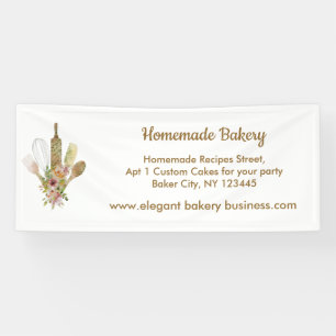 Bäckerei Konditorei Koch Küchenchef Banner
