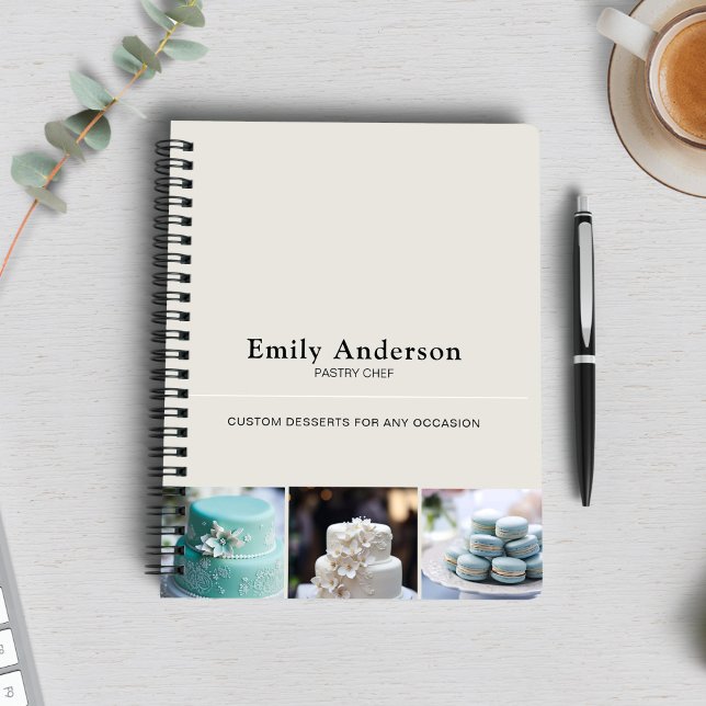 Bäckerei Konditorei Koch Notizblock (Bakery Pastry Chef Business Notebook)