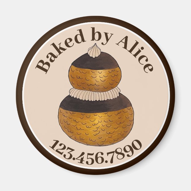 Bäckerei Konditorei Koch Patisserie Religionieuse  Magnet (Vorne)