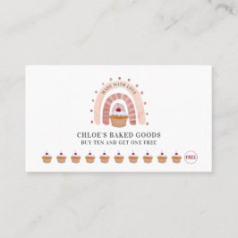 Bäckerei Konditorei Koch Rainbow Cupcake Treueppch Treuekarte