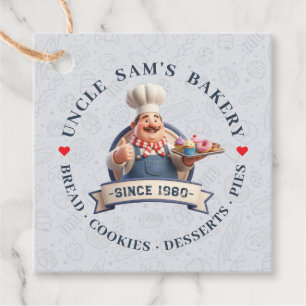 Bäckerei Konditorei Konditor Desserts Süßigkeiten  Geschenkanhänger