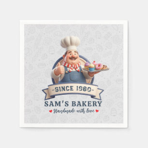 Bäckerei Konditorei Konditor Desserts Süßigkeiten  Serviette