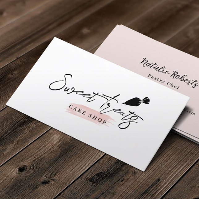 Bäckerei Konditorgebäck Koch Rohrleitungstasche Mi Visitenkarte (Von Creator hochgeladen)