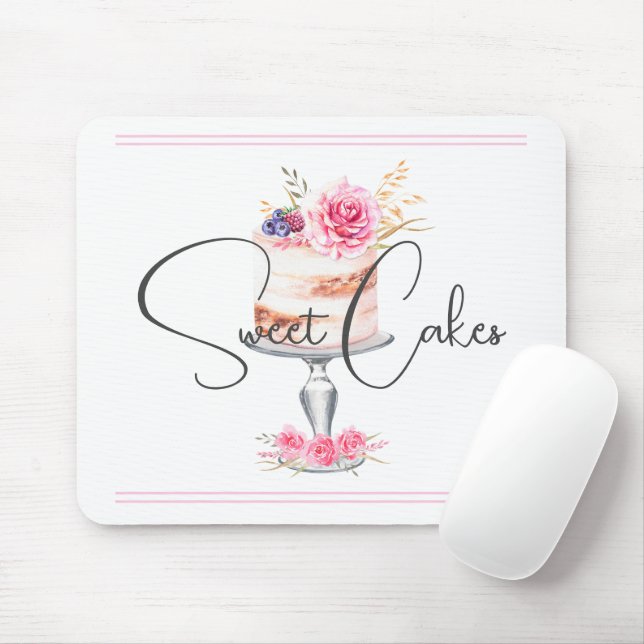 Bäckerei Kuchen Rosa Wählen Sie eine andere Option Mousepad (Mit Mouse)
