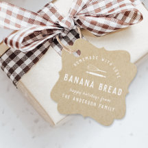 Bäckerei Logo Holiday Baking Geschenk Kraft