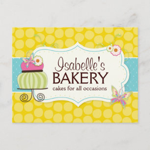 Bäckerei Mail-out Flyer/ Postkarte
