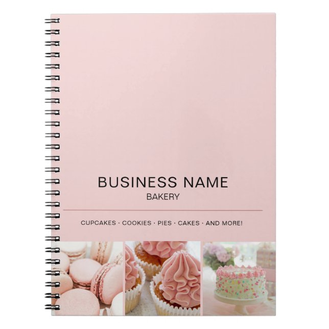 Bäckerei nach Maß Foto Business Notizblock (Vorderseite)