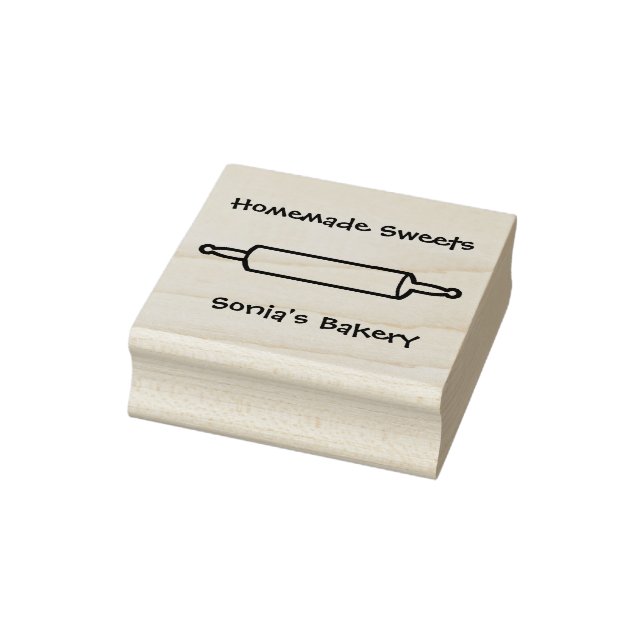 Bäckerei Rolling Button Art Briefmarke Gummistempel (Stempel)
