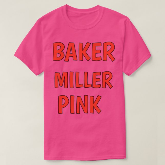 Bäckerei rosa Klassiker 2022 T-Shirt (Design vorne)