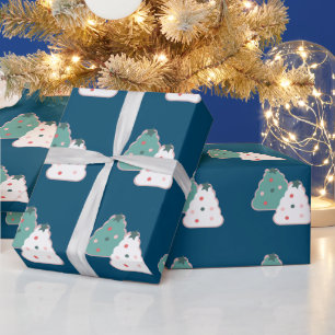 Bäckerei-Weihnachtskekse Streusel Geschenkpapier