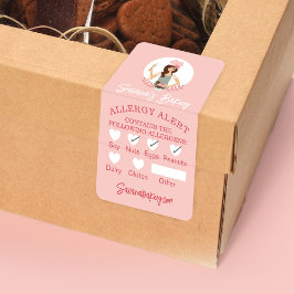 Bäckerei Woman Food Safety Allergy Alert Bakery Pi