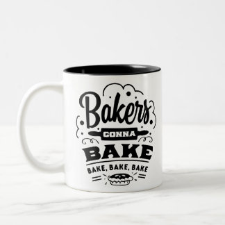 Bäckerei Zweifarbige Tasse