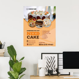 Bäckereidienste Kundenposter Poster