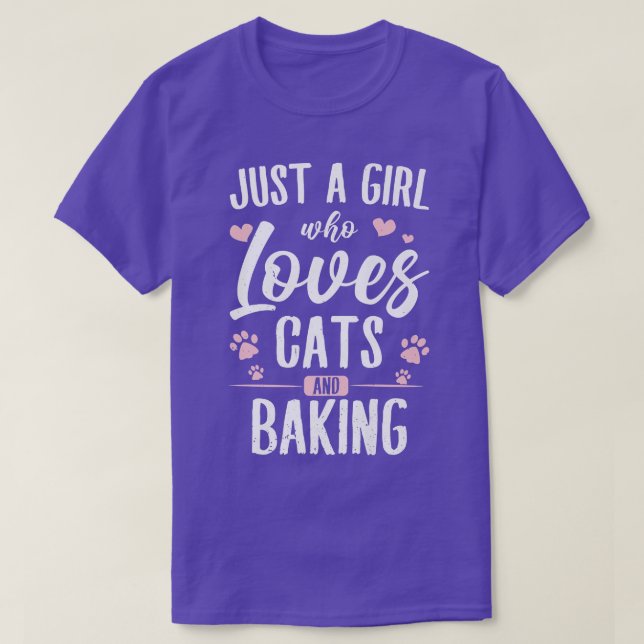 Bäckereifächer und Backfans für Backwaren und Katz T-Shirt (Design vorne)