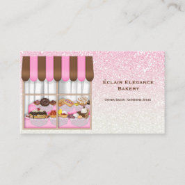 Bäckereifenster Konditorei Business Cards Visitenkarte
