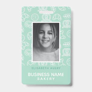 Bäckereigeschäft Foto personalisiert Ausweis