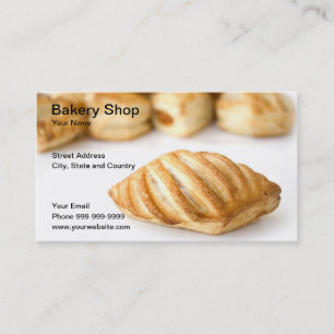 Bäckereigeschäft Visitenkarte