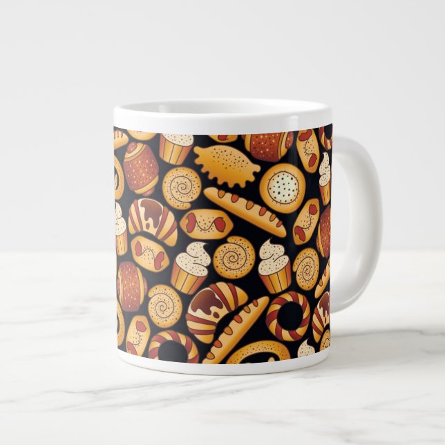 Bäckereiprodukte Jumbo-Tasse (Vorderseite Rechts)