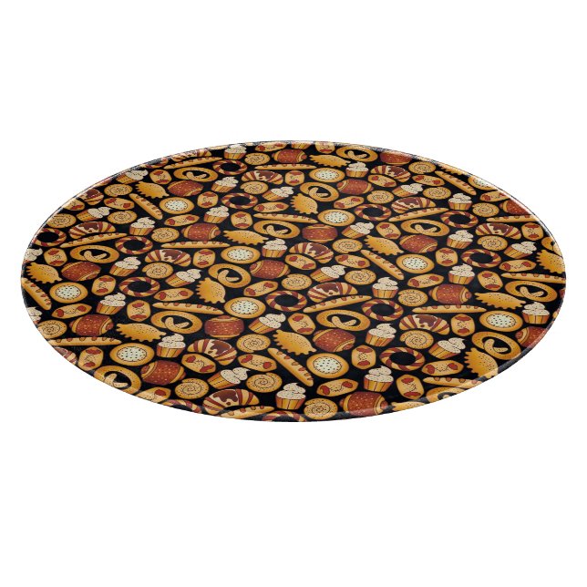 Bäckereiprodukte Schneidebrett (Ecke)